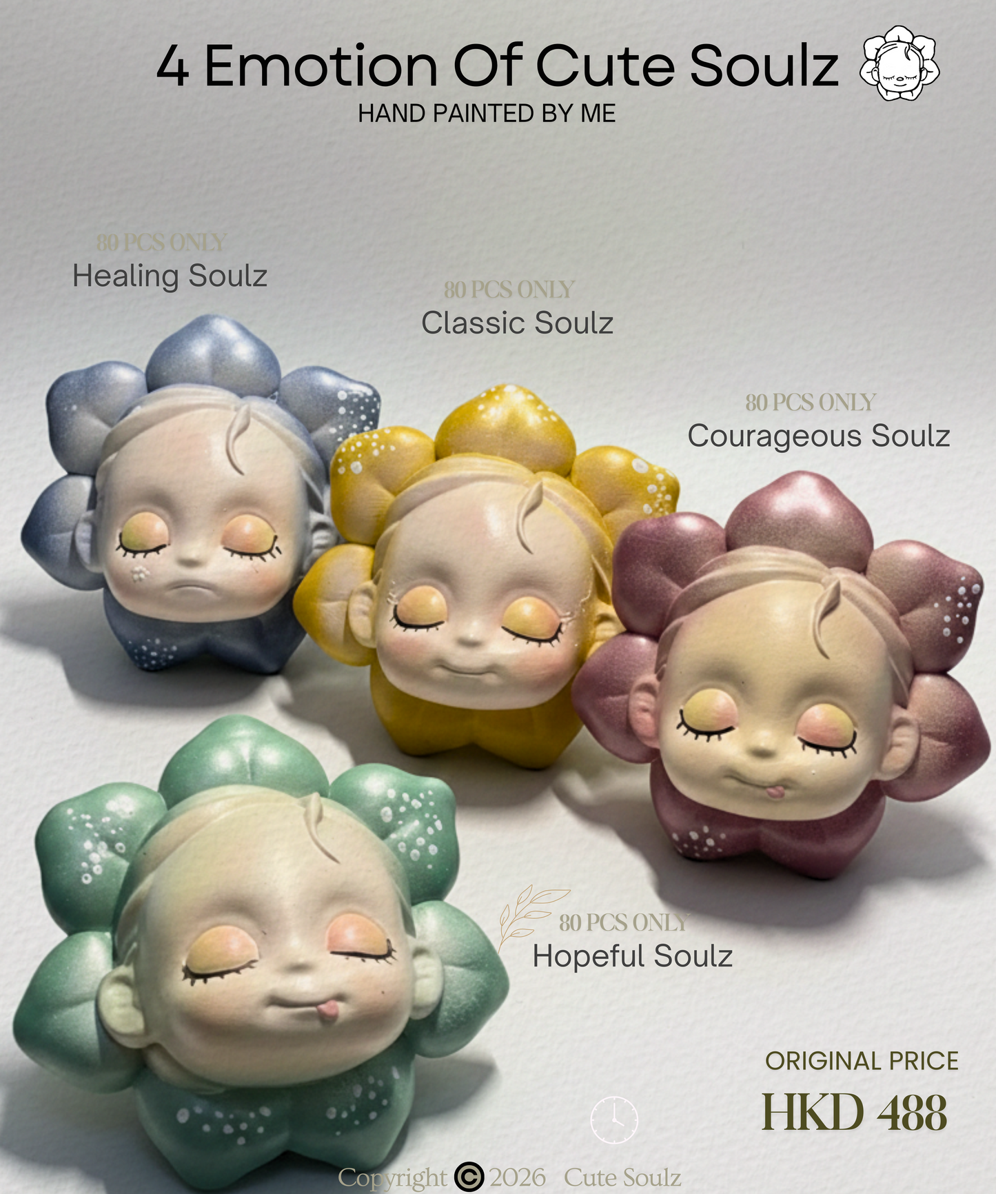 4 Emotions Of Cute Soulz